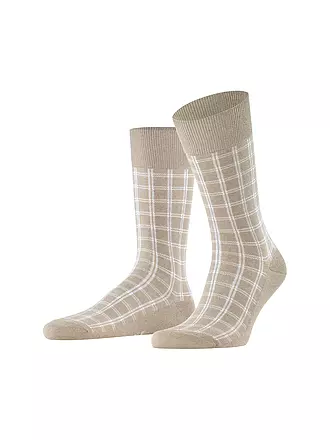 FALKE | Chaussettes homme MODERN TAILOR, light greymel. | beige